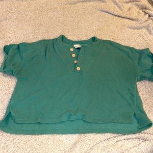 Universal Thread short sleeve tee, green, size large